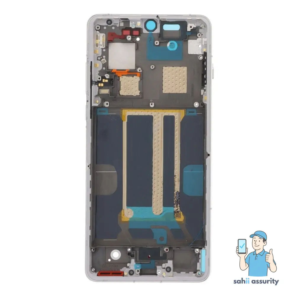 Camera Lens Glass with Frame for OnePlus 13R White thumbnail